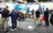 The Borely booth at Melbourne No-Dig Week 2025 with vertical touch screens and attendees